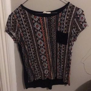 Patterned T-shirt